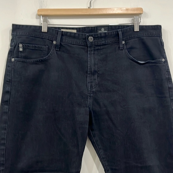 Adriano Goldschmied The Graduate Tailored Leg Black Denim 38 waist - Picture 3 of 16